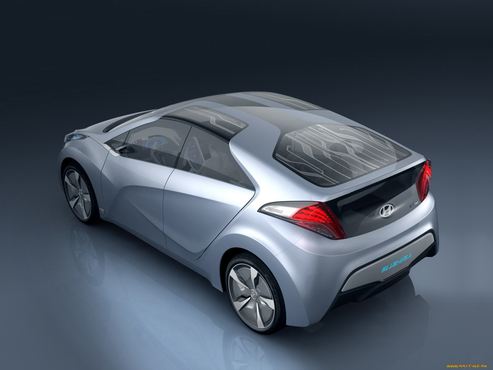 hyundai, blue, will, concept, 2009, 